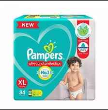 Pampers Pants XL 34pcs INR 849 - 50 % off