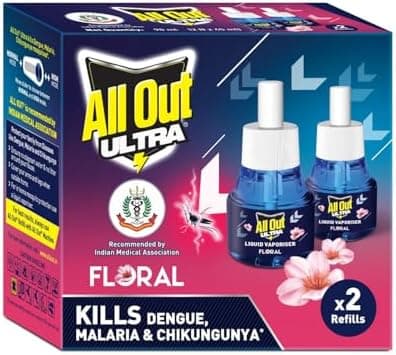 All Out All Fit Ultra Floral Refill pack of 2 INR 175 - 50% OFF