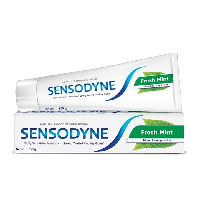 Sensodyne Fresh Mint Toothpaste 150gm INR 252 - 50% Off