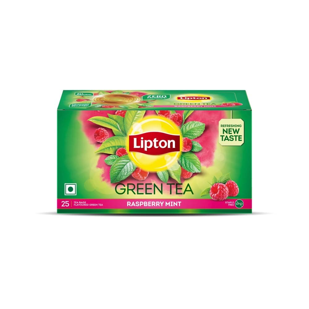 Lipton Green Tea Raspberry Mint TB - 25pcs 32.5gm