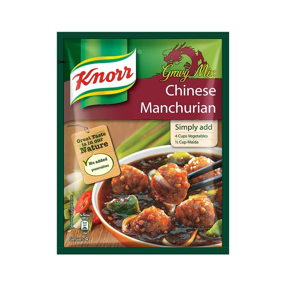 Knorr Chinese Manchurian Gravy Mix 55 gm INR 55