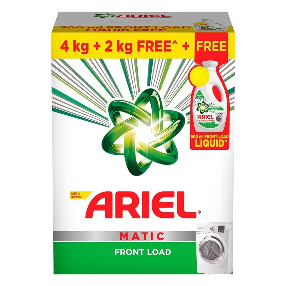 Ariel Matic FL (4+2) kg + 500 ml Liquid free