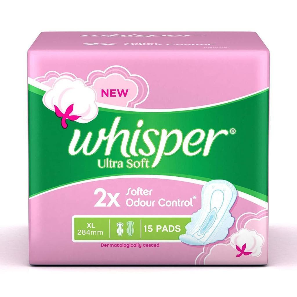 Whisper Ultra Soft XL 15s INR 175