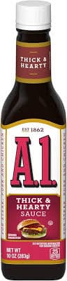 A1 Thick & Hearty Sauce 12/10Z MRP 700