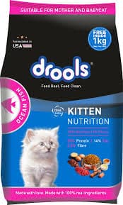 Drools Kitten Ocean Fish 60gm INR 20