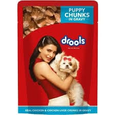 Drools Puppy Chicken Chunks Gravy 150gm (Jac) NPR 120