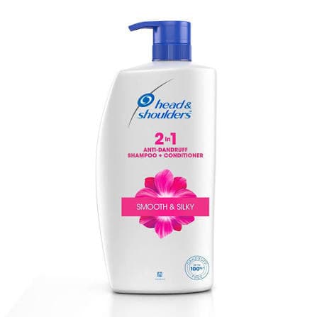 Head & Shoulders Shampoo 2in1 Silky Smooth 1000ml MRP 1675- 25% OFF