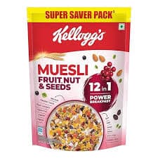Kellogg's Muesli Fruit & Nut 750g NPR 950