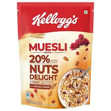 Kellogg's Muesli Nut Delight 240gm NPR 340 - 50% off