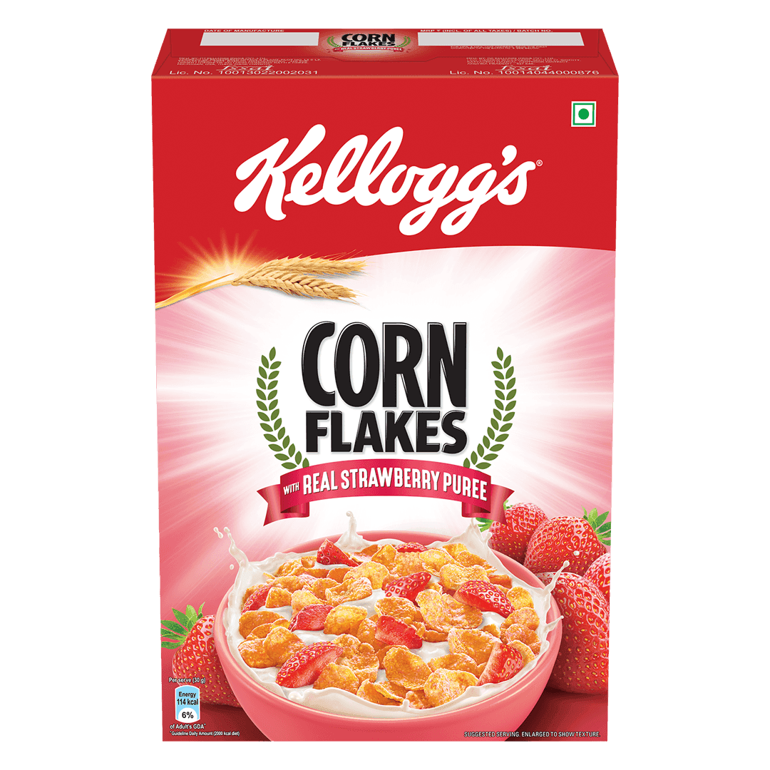 Kellogg's Corn Flakes Strawberry 300gm NPR 375 - 25% off