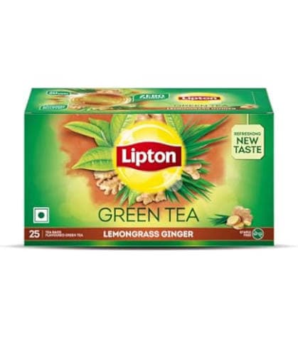 Lipton Green Tea Lemongrass Ginger TB - 25pcs 32.5gm - 50% OFF