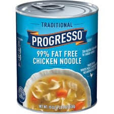 PROGRESSO 99 % FAT FREE CHI. NOODLE SOUP 19OZ 538GM MRP 759