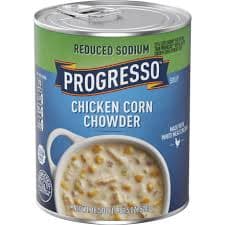 PROGRESSO CHICKEN CORN CHOWDER SOUP 18.5 OZ 524GM MRP 759