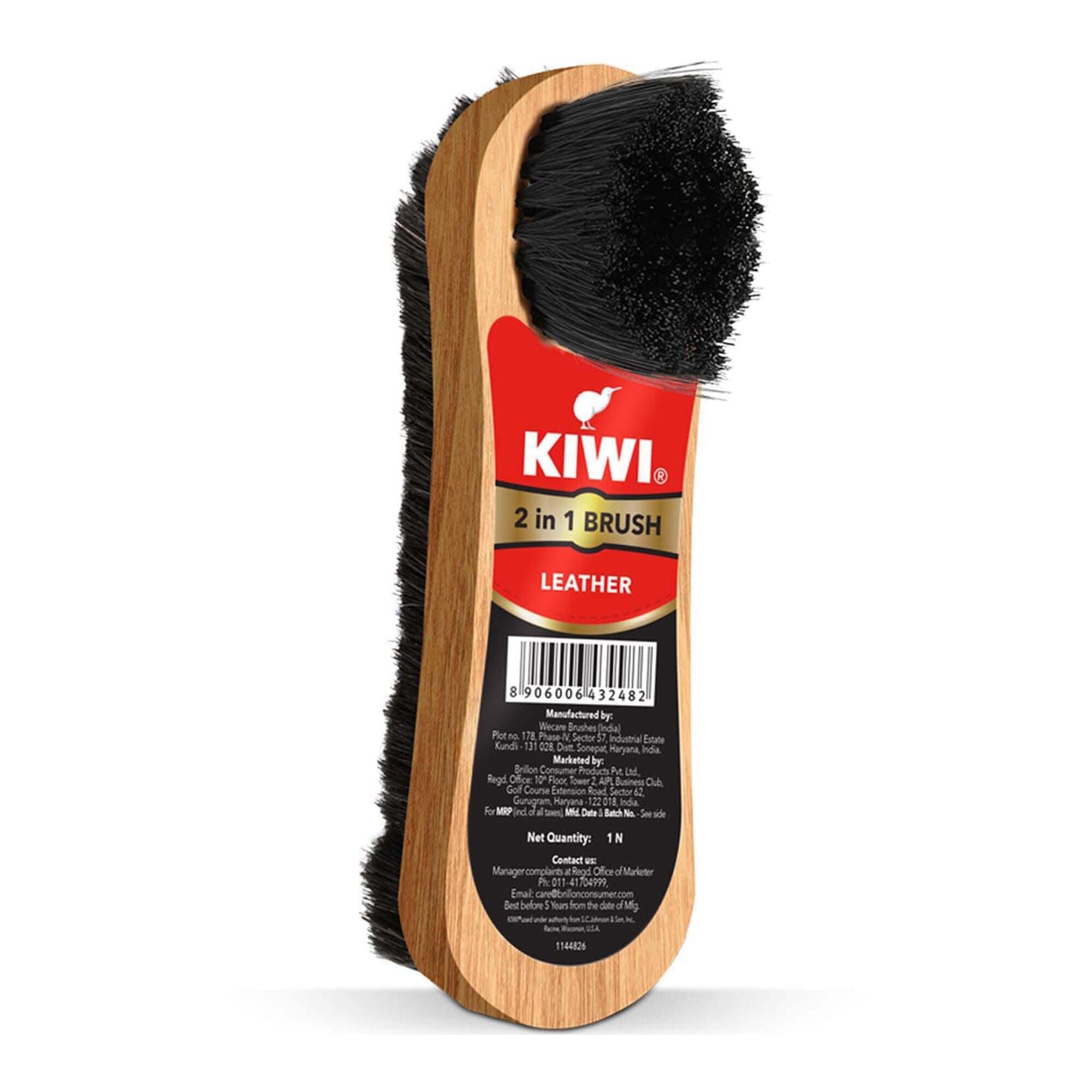 Kiwi Shoe Brush 2in1