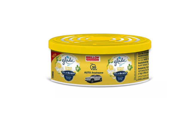 Glade Car Air Freshener Gel Citrus Burst 60 gm 50% OFF