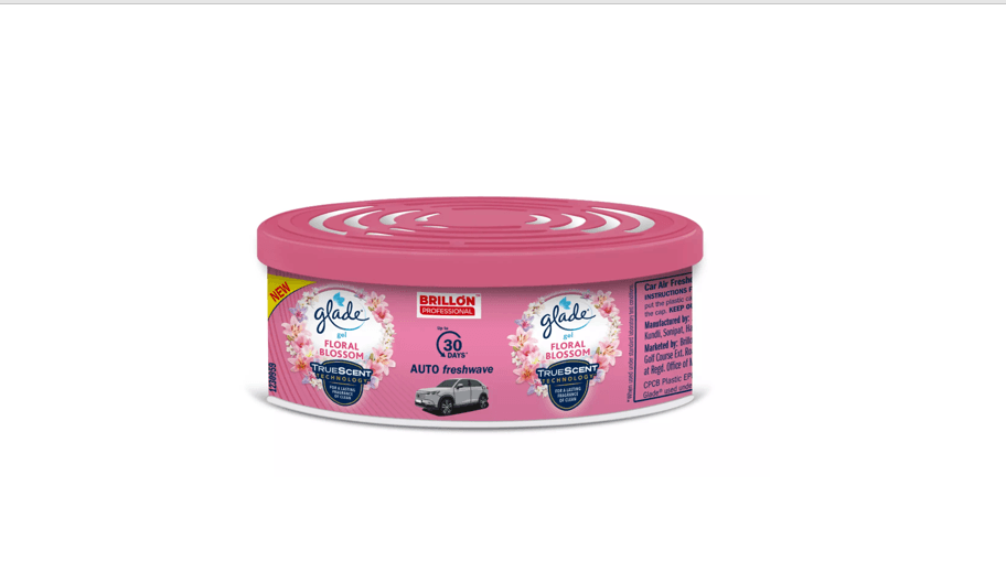Glade Car Air Freshener Gel Floral Blossom 60 gm 50% OFF