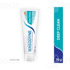 Sensodyne Deep Clean Toothpaste 70gm INR 150 - 50% Off