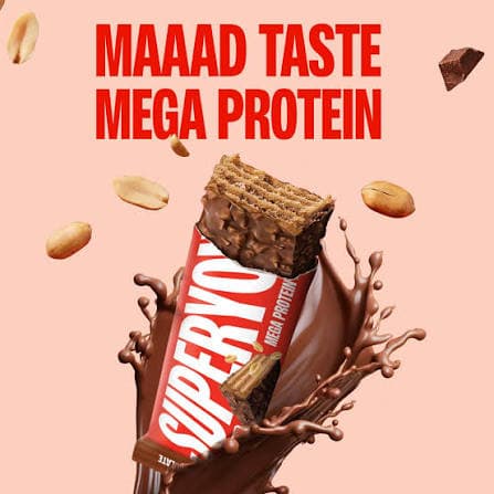 SuperYou Mega Protein Wafer Nutty Chocolate 60gm NPR 249