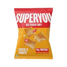 SuperYou Multigrain Chips Cheese Tomato 40gm NPR 90