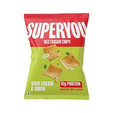 SuperYou Multigrain Chips Sour Cream Onion 40gm NPR 90