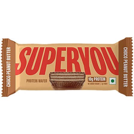 SuperYou Protein Wafer Choco Peanut Butter 40gm NPR 150