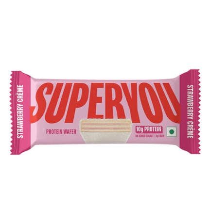 SuperYou Protein Wafer Strawberry 40gm NPR 150