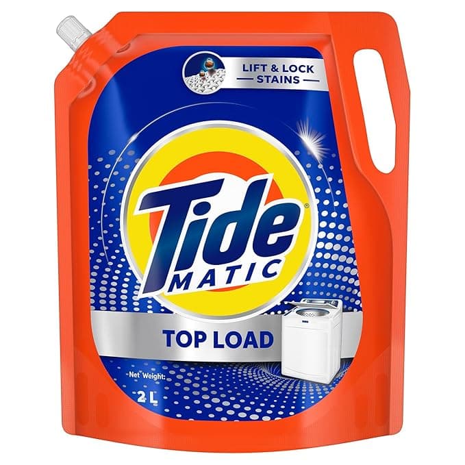 Tide Liquid Matic Pouch 2Ltr INR 260