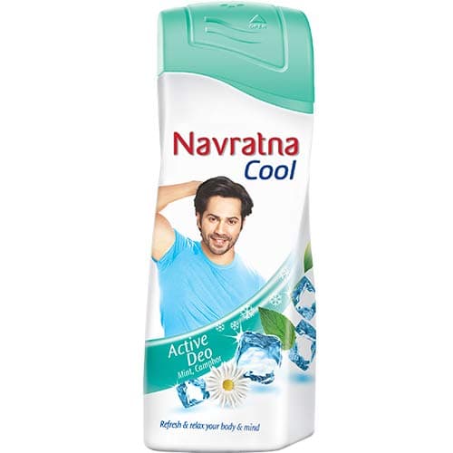 Navratna Cool Talc Active Deo 100gm INR 100 - 50% off