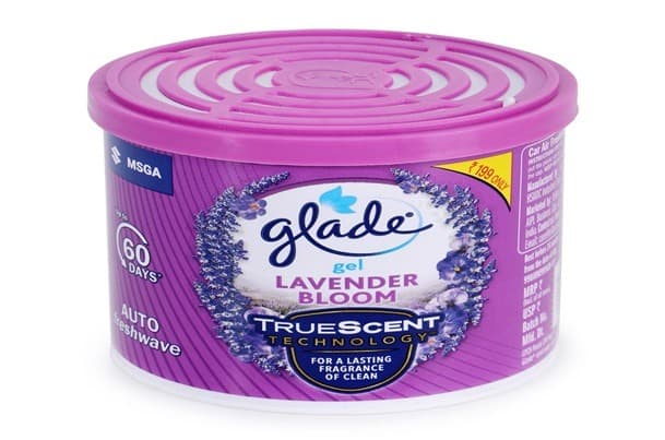 Glade Car Air Freshener Gel Lavender Bloom 100gm 50% OFF