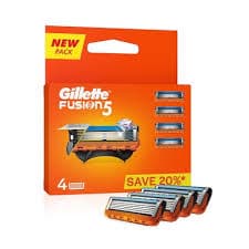 Gillette Fusion5 Cart 4s - 50% off