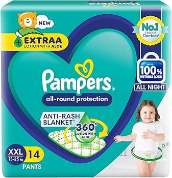 Pampers Pants XXL 14pcs INR 399